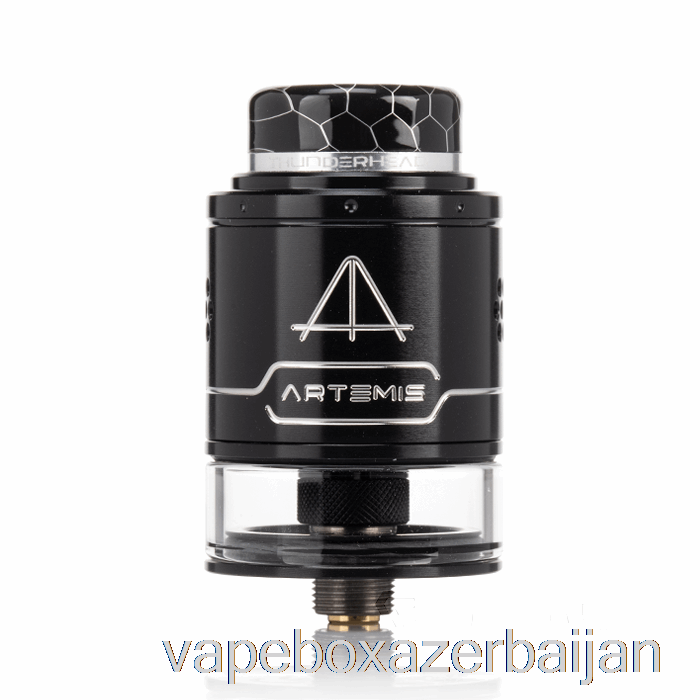 Vape Smoke Thunderhead Creations Artemis V1.5 24mm BF RDTA Silver Black